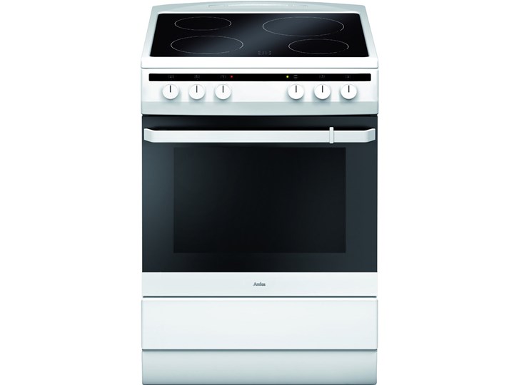 Kuchnia elektryczna Amica 618CE3.333HQ(W) Szerokość 60 cm Rodzaj płyty grzewczej Ceramiczna