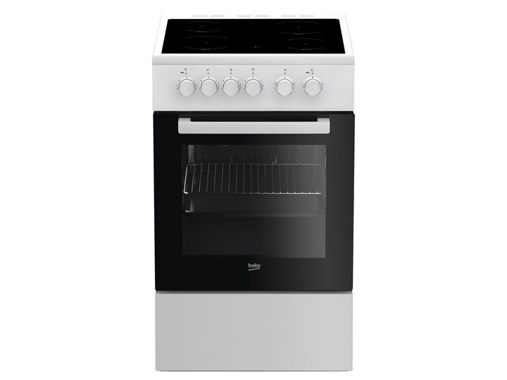 Kuchnia elektryczna Beko FSS 57000GW Szerokość 50 cm Rodzaj płyty grzewczej Ceramiczna Kategoria Kuchenki elektryczne