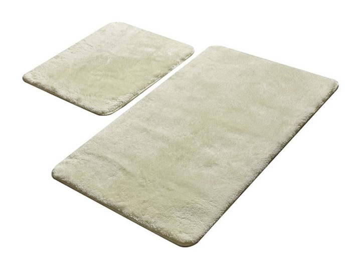 Zestaw 2 jasnobeżowych dywaników łazienkowych Confetti Bathmats Colors of Ecru 50x60 cm 60x100 cm Kategoria Dywaniki łazienkowe