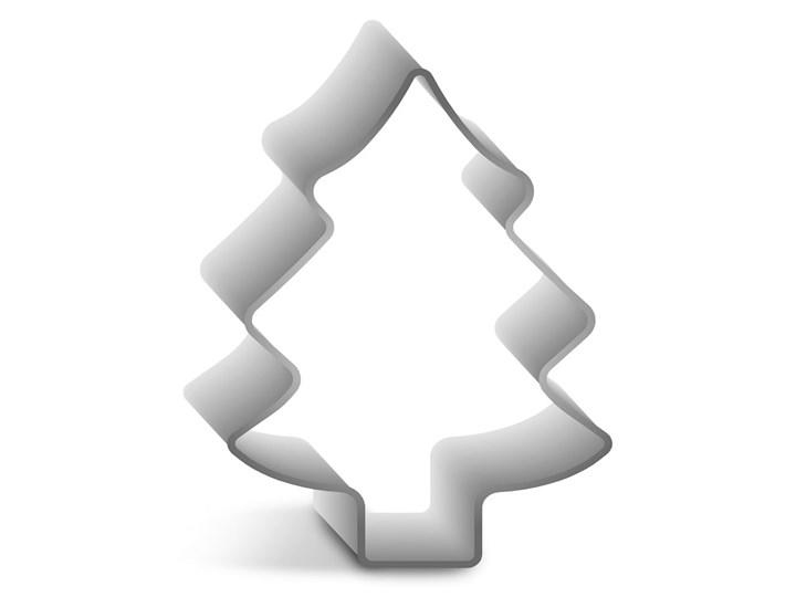 Forma do pieczenia Guardini Christmas Tree Kategoria Dekoracja wypieków Kolor Srebrny