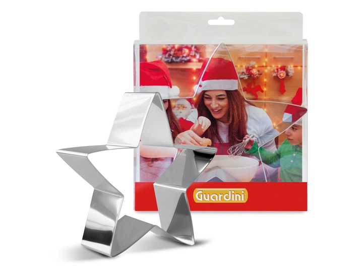Forma do pieczenia Guardini Christmas Star Kategoria Dekoracja wypieków Kolor Srebrny