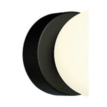 Kinkiet łazienkowy BRAZOS minimalistyczna kula śr,10cm | czarny
