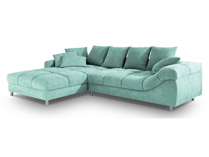 Nowoczesny narożnik do salonu ICEBERG / 335x225 / Prawy, Lewy Wysokość 89 cm Prawostronne Styl Skandynawski