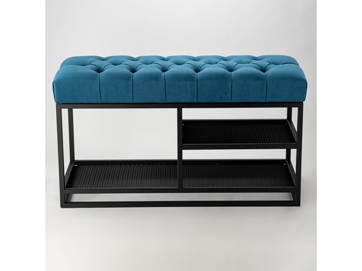 Ławka Pikowana do przedpokoju Industrialna SHELF'y LOREN - LOFT Styl Industrialny