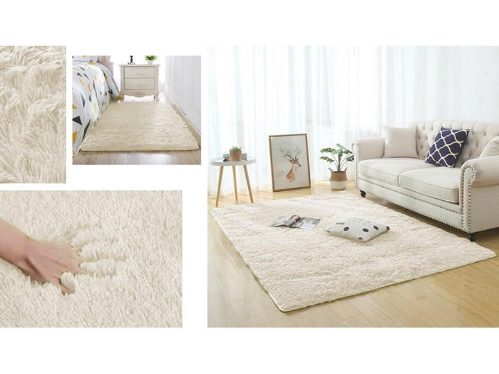 Dywan Shaggy Strado 100x150 CreamBeige (Beżowy) 100x150 cm Dywany Kategoria Dywany