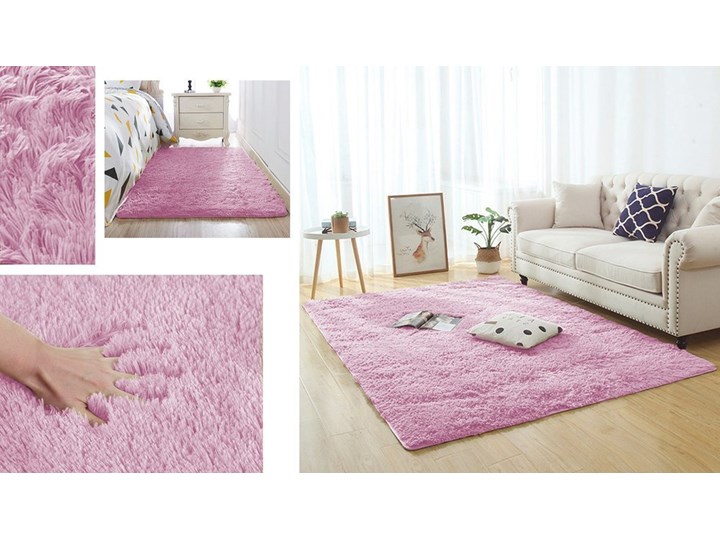Dywan Shaggy Strado 100x150 PinkPanther (Różowy) 100x150 cm Dywany Kategoria Dywany