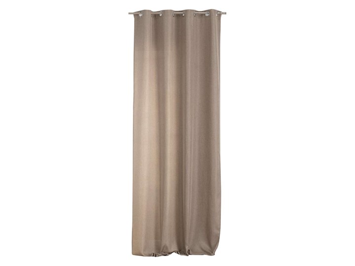Zasłona BASIC na kółkach 140x280cm jasny taupe 1 szt., 140 cm x 280 cm Kategoria Zasłony Poliester 140x280 cm Kolor Szary