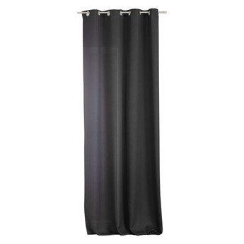 Zasłona BASIC na kółkach 140x280cm antracytowy 1 szt., 140 cm x 280 cm