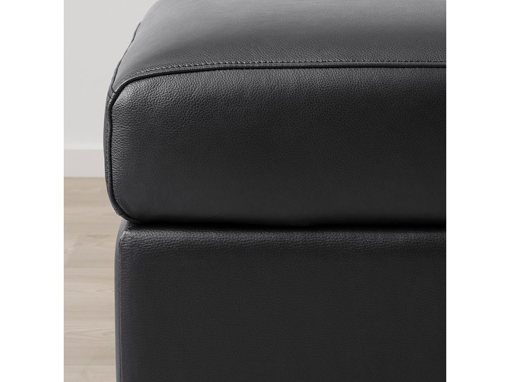 IKEA VIMLE Narożna sofa rozkł. 5o z szezl, Grann/Bomstad czarny, Wysokość łóżka: 53 cm W kształcie litery U Szerokość 249 cm Głębokość 98 cm Liczba miejsc Pięcioosobowy i więcej Szerokość 349 cm Wysokość 83 cm Funkcje Z pojemnikiem na pościel
