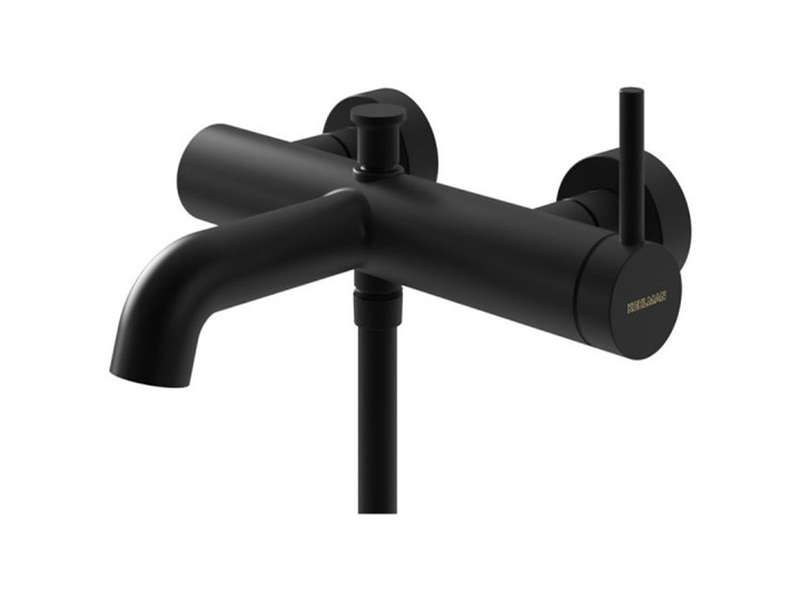 Kohlman Axel Black bateria wannowa czarny mat QW110AB Bateria ścienna Kategoria Baterie łazienkowe