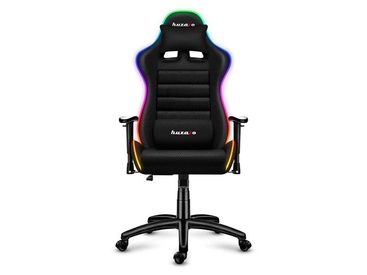 Fotel Gamingowy HUZARO FORCE 6.0 RGB Mesh Tworzywo sztuczne Metal Tkanina Kategoria Krzesła kuchenne Typ Regulowane