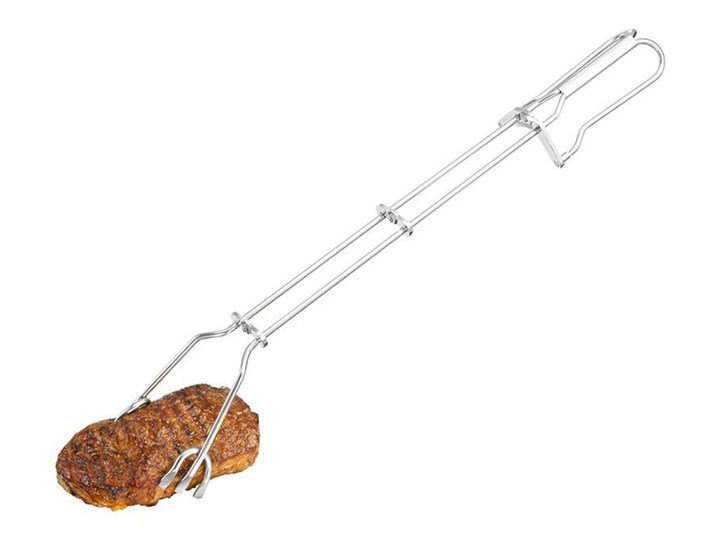 Szczypce BBQ Szczypce do grilla Kolor Szary