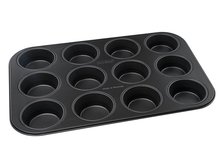 Forma do muffinek 38x26 cm Black Metallic