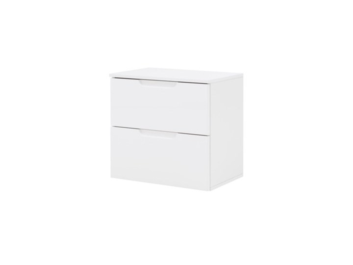 Salony Agata Szafka nocna SIENNA Płyta MDF Płyta meblowa Płyta laminowana Styl Minimalistyczny