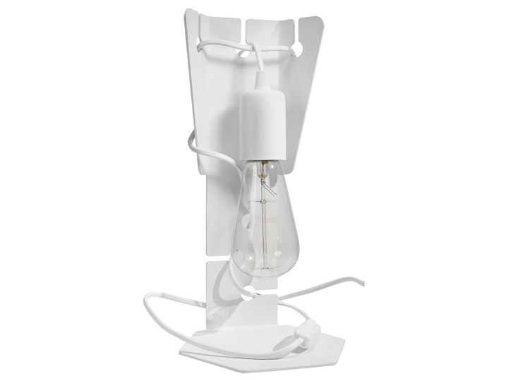 Sollux SL.0879 - Lampa stołowa ARBY 1xE27/60W/230V biała Kolor Biały Wysokość 31 cm Metal Kategoria Lampy stołowe