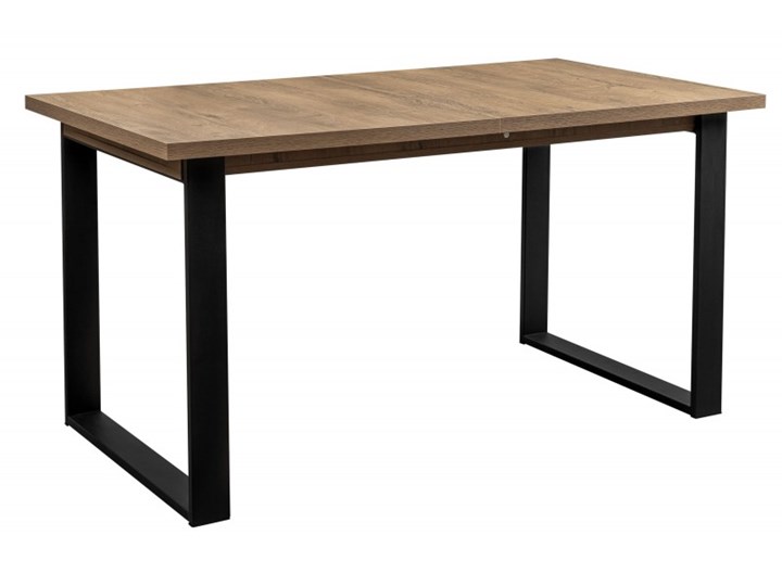 Stół LOFT Rozkładany Metalowe Nogi 190/150x80 Płyta laminowana Wysokość 70 cm Szerokość 80 cm Długość 190 cm Stal Styl Industrialny
