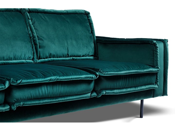 Sofa Blomma 3-osobowa welurowa z funkcją relax (NAPOLI - welur łatwoczyszczący Zielony:napoli/ZIELONY 12) Szerokość 230 cm Kategoria Sofy i kanapy Stała konstrukcja Głębokość 97 cm Pomieszczenie Salon