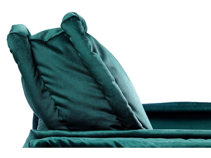 Sofa Blomma 3-osobowa welurowa z funkcją relax (NAPOLI - welur łatwoczyszczący Zielony:napoli/ZIELONY 12) Szerokość 230 cm Stała konstrukcja Głębokość 97 cm Rozkładanie Rozkładana