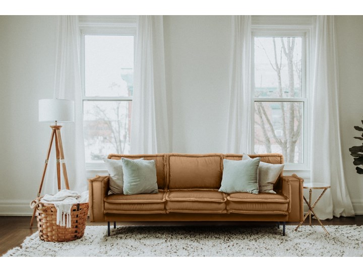 Sofa Blomma 3-osobowa welurowa z funkcją relax (NAPOLI - welur łatwoczyszczący Zielony:napoli/ZIELONY 12) Głębokość 97 cm Szerokość 230 cm Stała konstrukcja Boki Z bokami