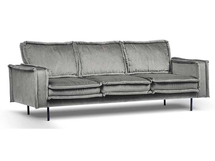 Sofa Blomma 3-osobowa welurowa z funkcją relax (NAPOLI - welur łatwoczyszczący Zielony:napoli/ZIELONY 12) Szerokość 230 cm Stała konstrukcja Pomieszczenie Salon Głębokość 97 cm Nóżki Na nóżkach