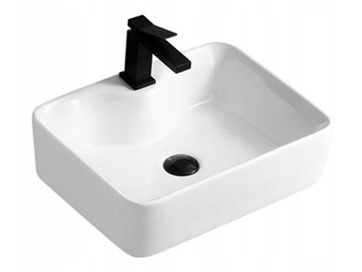 VELDMAN UMYWALKA CERAMICZNA GRACJA Szerokość 49 cm Nablatowe Ceramika Meblowe Kategoria Umywalki