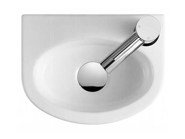 VELDMAN UMYWALKA PODWIESZANA DALIA Szerokość 31 cm Nablatowe Podwieszane Ceramika Kategoria Umywalki