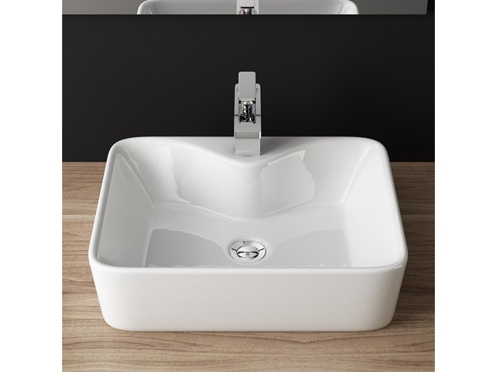 VELDMAN UMYWALKA CERAMICZNA GRACJA Ceramika Nablatowe Meblowe Szerokość 49 cm Kategoria Umywalki
