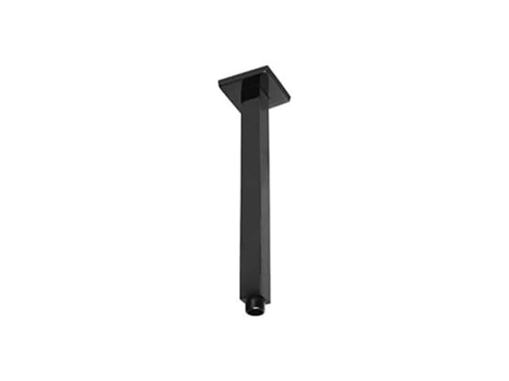 VELDMAN CZARNY ZESTAW PODTYNKOWY QUADRO BLACK Wyposażenie Z deszczownicą