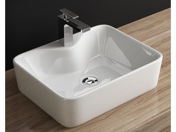VELDMAN UMYWALKA CERAMICZNA GRACJA Ceramika Nablatowe Meblowe Szerokość 49 cm Kategoria Umywalki