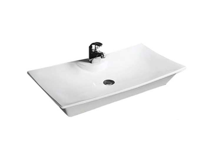 VELDMAN UMYWALKA CERAMICZNA ASTRA 80cm Szerokość 80 cm Nablatowe Meblowe Ceramika Kategoria Umywalki