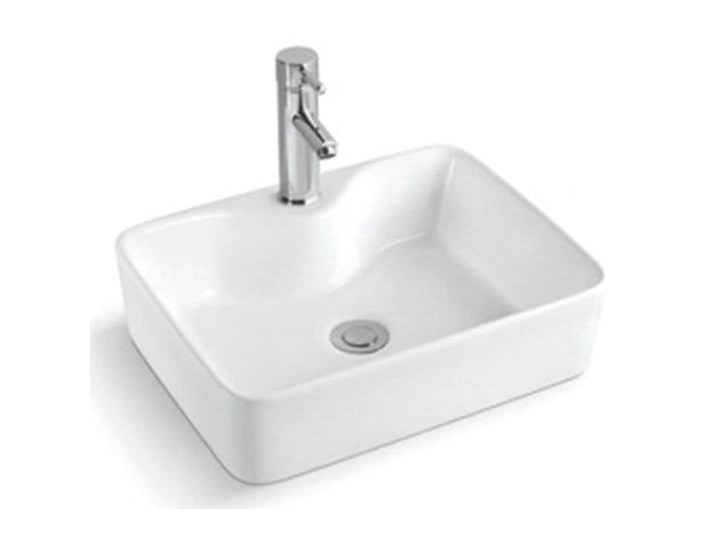 VELDMAN UMYWALKA CERAMICZNA GRACJA Szerokość 49 cm Nablatowe Meblowe Ceramika Kategoria Umywalki