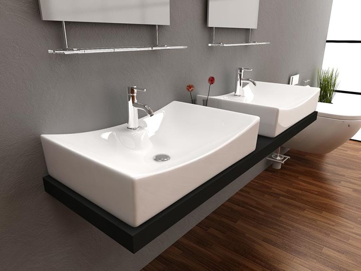 VELDMAN UMYWALKA CERAMICZNA SARA Podwieszane Meblowe Ceramika Nablatowe Kategoria Umywalki