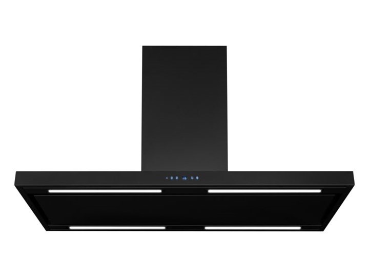 Okap wyspowy Magnetic Island Black Matt 120 cm