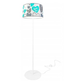 Lampa stojąca do pokoju dziecka z abażurem