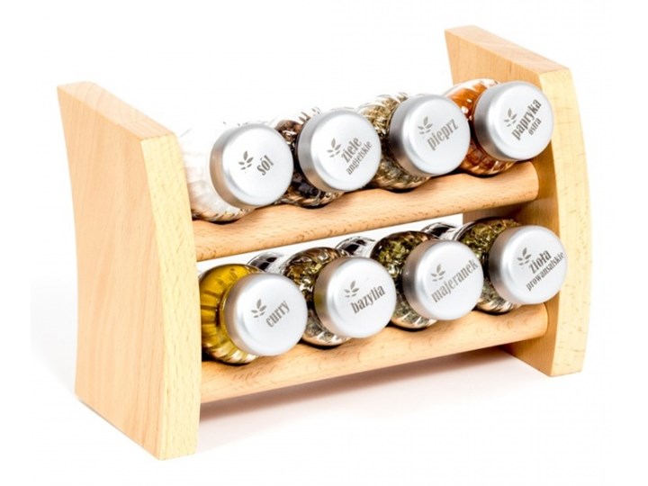 Półka z przyprawami Flipper 8 4K P2 naturalny mat. 27532 kod: 27532