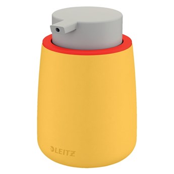 Żółty ceramiczny dozownik do mydła Leitz Cosy