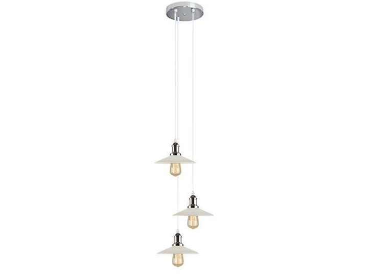 Lampa wisząca Eindhoven Loft MCH CO biały/chrom