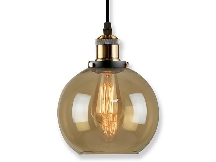 NEW YORK LOFT No. 2 B – lampa wisząca bursztynowa