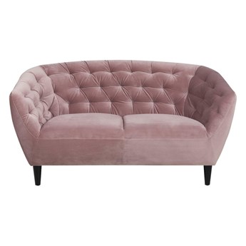 Sofa Ria VIC 2-osobowa różowa