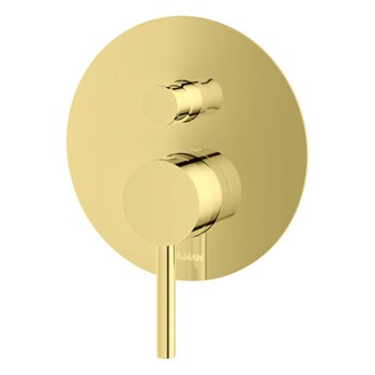 Bateria wannowo-prysznicowa podtynkowa Kohlman Axel Gold QW210AGD