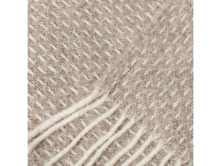 Pled Zelandia 140x200cm natural, 140 x 200 cm 130x180 cm 140x200 cm Koc Wełna Kategoria Koce i pledy