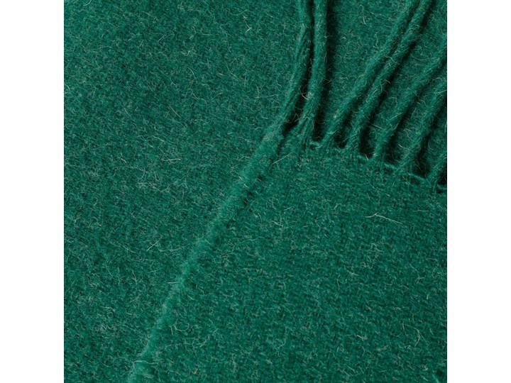Pled Zelandia 140x200cm melange deep green, 140 x 200 cm 130x180 cm Koc Wełna 140x200 cm Kolor Zielony