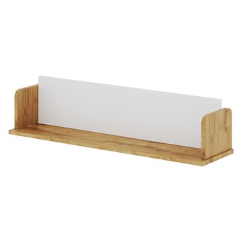 SELSEY Półka wisząca Oatie 95 cm jesion/bialy
