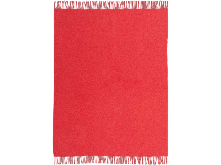 Pled Zelandia 140x200cm melange red, 140 x 200 cm Koc 130x180 cm Wełna Pomieszczenie Salon 140x200 cm Pomieszczenie Sypialnia