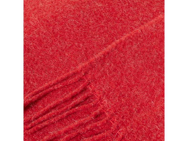 Pled Zelandia 140x200cm melange red, 140 x 200 cm 130x180 cm 140x200 cm Wełna Koc Kategoria Koce i pledy