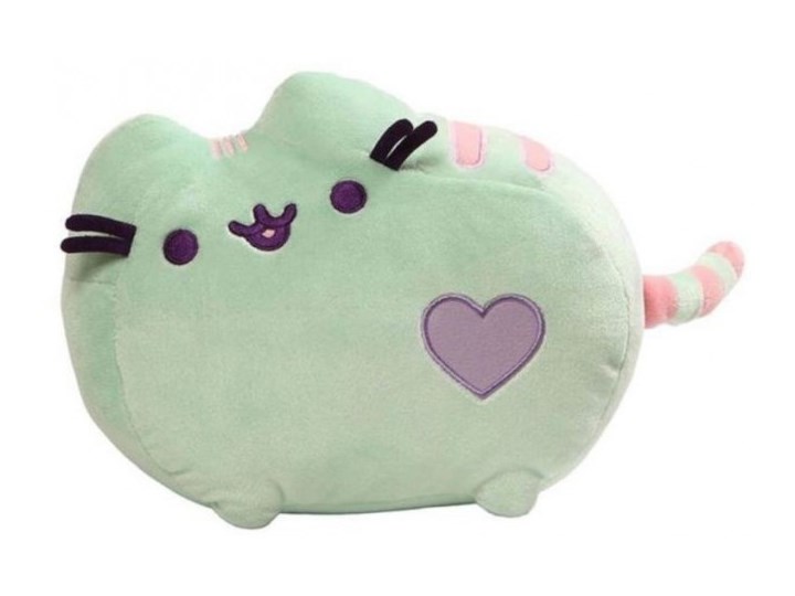 Przytulanka Pusheen - pluszowa maskotka (Heart Pusheen) jasna zieleń
