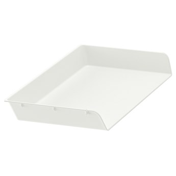 IKEA UPPDATERA Regulowana taca, biały, 25x50 cm