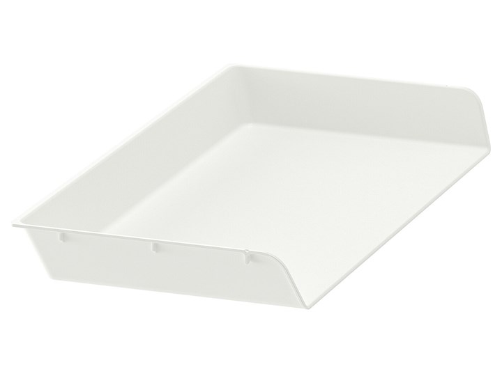 IKEA UPPDATERA Regulowana taca, biały, 25x50 cm Kategoria Organizery do szaf