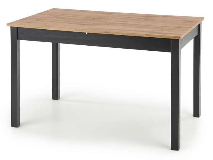 Rozkładany stół jadalniany w stylu loftowym MISZA Drewno Płyta MDF Długość 168 cm Wysokość 75 cm Szerokość 70 cm Długość 70 cm Styl Skandynawski