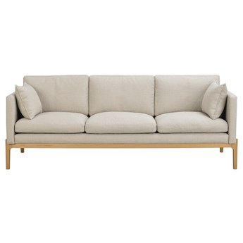 Sofa Ness 216 cm beżowa-naturalna
